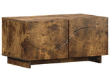 TV Stand 60 x 34.5 x 40 cm Smoked Oak Engineered Wood 8011563