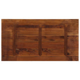 Table Top 100x60x3.8 cm Rectangular Solid Wood Reclaimed 371134