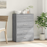 Sideboard Grey Sonoma 60x31x84 cm Engineered Wood 840504