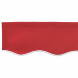 Awning Replacement Fabric Red 4.5 x 3.5 m Polyester 42000633