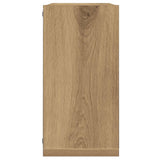 Wall Cube Shelves 6 pcs Artisan Oak 30x15x30 cm Engineered Wood 856581