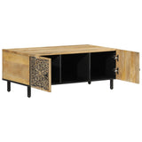 Coffee Table 100x54x40 cm Solid Wood Mango 358224