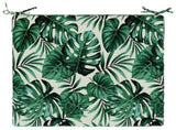 4-Piece Seat Cushions SOEST 4 pcs 100% Polyester Leaf Pattern 944690