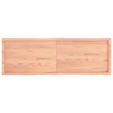Table Top Light Brown 160x50xcm Treated Solid Wood Live Edge 363970