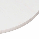 Table Top White 90x2.5 cm Solid Wood Pine 813657