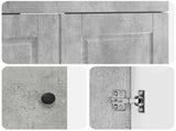 Bathroom Furniture Set Concrete Grey 78.5 x 37.5 x 81 cm 3404137