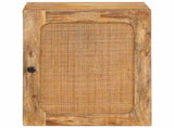 Bathroom Hanging Cabinet Brown 38 x 33 x 48 cm Solid Mango Wood 4018064