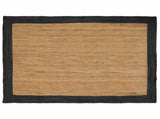 Area Rugs Dark Grey 160 x 230 cm Jute 42010694