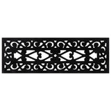 Stair Treads 10 pcs 25x75 cm Rubber 155629