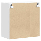 Kitchen Wall Cabinet Lucca White Engineered Wood 853817