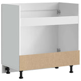 Sink Base Cabinet Kalmar Concrete Grey 80x46x81.5 cm Engineered Wood 853451