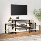 TV Cabinet Sonoma Oak 117x35x52 cm Engineered Wood 826316