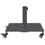 Outdoor Umbrella Base Dark grey 45 x 45 x 31 cm Steel 42009950
