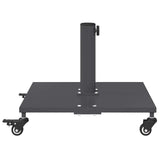 Outdoor Umbrella Base Dark grey 45 x 45 x 31 cm Steel 42009950