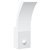 Outdoor LED Wall Lights with Sensors 2pcs White Die-cast Aluminium 4006267