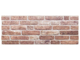 Wall Panels 10 pcs 100 x 50 cm Brown EPS Foam 42046098