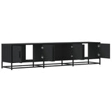 TV Cabinet Black 180x35x41 cm Engineered Wood 3300785