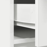 Sideboard with Drawers and Doors White 73x31x90 cm 861850