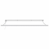 Retractable Awning Green and Yellow 400 x 300 cm 3330715