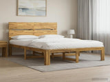 Double Bed Frame with Headboard ROSTOCK White 120 x 200 cm 3405484