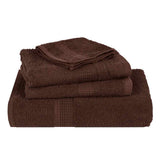 Sauna Towels "FROGN" 4 pcs Brown 80x200 cm 360 gsm 136768
