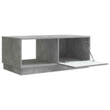 Coffee Table Concrete Grey 90 x 50 x 37 cm Engineered Wood 895418