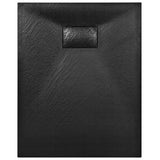 Shower Base Tray SMC Black 100x70 cm 144780