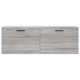 Wall Cabinet Grey Sonoma 100x36.5x35 cm Engineered Wood 830154