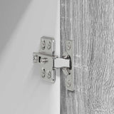 Hanging Cabinet Grey Sonoma and White 30 x 31 x 80 cm 884252