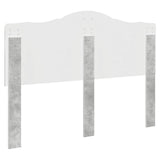 Headboard Concrete Grey Engineered wood 887982