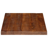 Table Top 90x50x2.5 cm Rectangular Solid Wood Reclaimed 371189