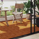 10 pcs Acacia Decking Tiles 30 x 30 cm 41585