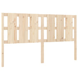 Bed Headboard 165.5x4x100 cm Solid Wood Pine 818000