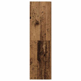 TV Cabinet Old Wood 30.5x30x110 cm Engineered Wood 856398