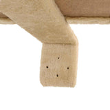 Cat Tree with Sisal Scratching Posts Wall Mounted 194 cm Beige 170588