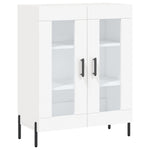 Highboard White 69.5x34x180 cm Engineered Wood 3189325