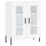 Highboard White 69.5x34x180 cm Engineered Wood 3189325