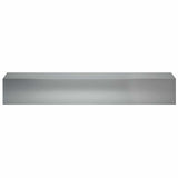 Garden Cover Profile 2 pcs 100 x 20 x 15 cm Galvanised Steel 8012986