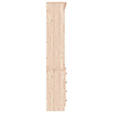 Bookcase with Drawers ALTA 77x35x186.5 cm Solid Wood Pine 353953