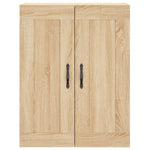 Highboard Sonoma Oak 69.5x34x180 cm Engineered Wood 3199908