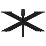 Coffee Table Leg Spider Shape Black 98x58x cm Steel 4013108