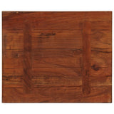 Table Top 60x50x2.5 cm Rectangular Solid Wood Reclaimed 371045