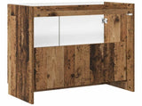 Bathroom under Sink Cabinet Old Wood 78.5 x 37.5 x 81 cm 890082