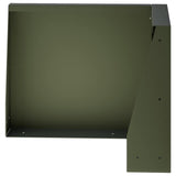 Retaining Wall 50 x 50 x 40 cm Steel Olive Green 8015219
