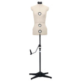 Adjustable Dress Form Female Cream S Size 33-40 288484