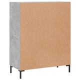 Sideboard Concrete Grey 69.5x34x90 cm Engineered Wood 827984