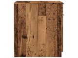 Desk Cabinet Old Wood 33x50x75 cm Engineered Wood 856997