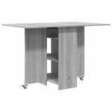 Dinning Table 115 x 70 x 75 cm Engineered Wood Grey Sonoma 8006034