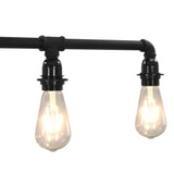 Ceiling Lamp Black 5 x E27 Bulbs 281629