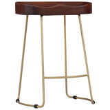 Gavin Bar Stools 2 pcs Solid Mango Wood 247833